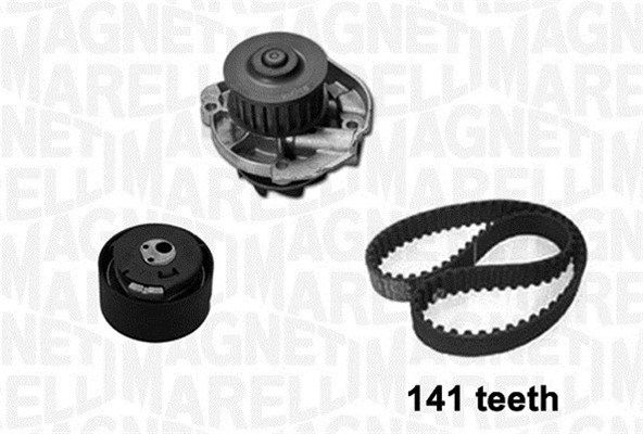 MAGNETI MARELLI Vesipumppu + jakohihnasarja 341401860001